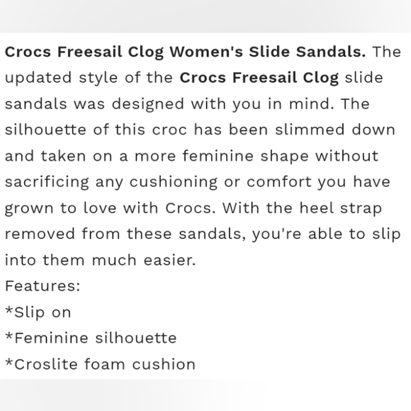 Crocs FreeSail Clog - Picture 4 of 4